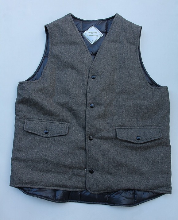 NOUN ”MAIN Vest Solid GRAY”2308026