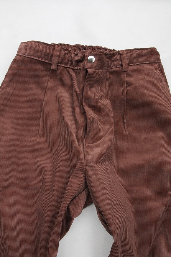 Au Brai Chic BRITAIN ”Corduroy Work Trouser R BROWN”241029 (2)