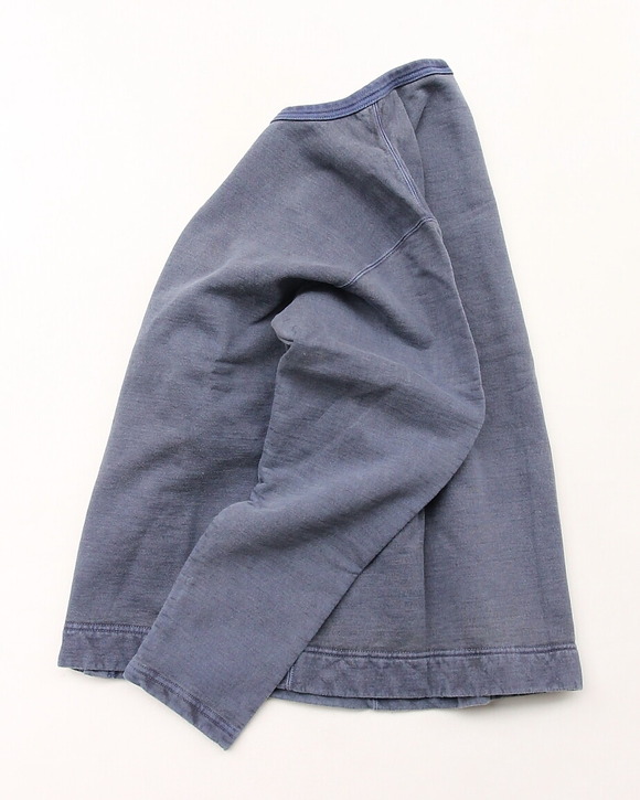 Goodon ”Crew Sweat Cardigan P NAVY”250913 (4)