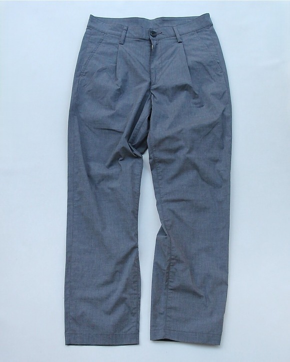 Harris ”Tuck Tapered Pants C GRAY” 260222 (4)