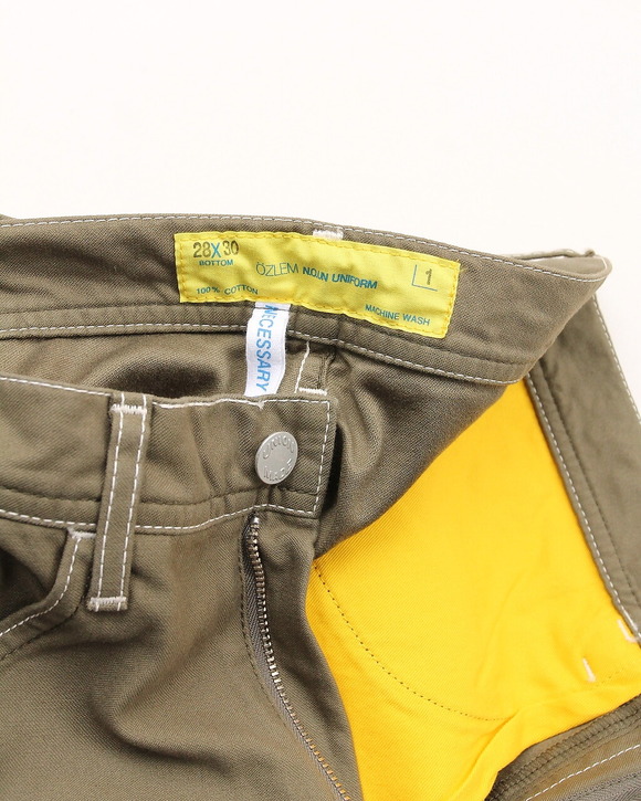 NOUN ”Boy Pants OLIVE” 260227 (7)