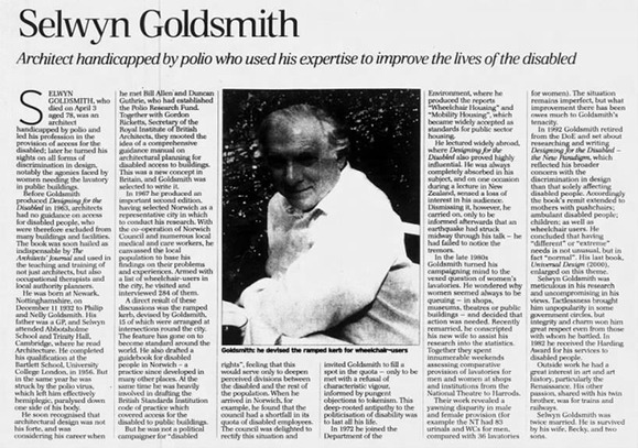Selwyn Goldsmith