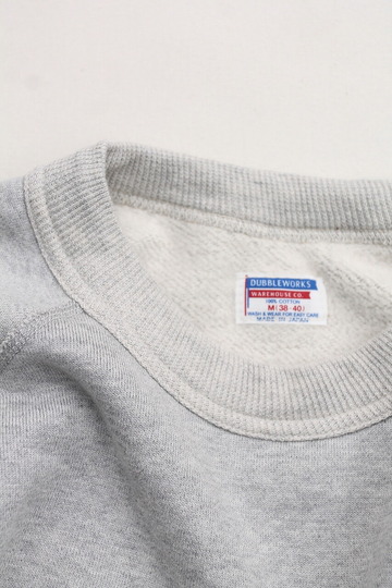 Double Works ”Raglan Sweat Shirt OXFORD” (3)