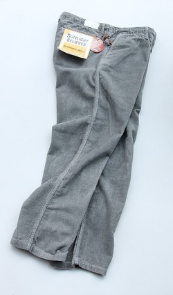 Sunlight Believer” ”Broken Cord Easy Pants GRAY”231027 (5)