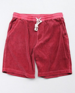 Goodoon ”Knit Corduroy Shorts PF RED” 260413