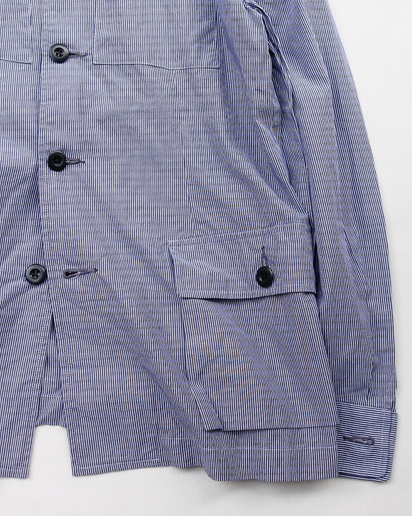 NOUN ”MC Stripe Shirt Jacket BLUE”250616 (3)