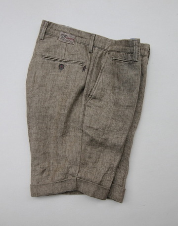 Maison Clochard Mallard Short BROWN (2)
