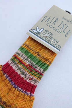 GRANGE CRAFT ”Fair Isle Socks No 6” (3)
