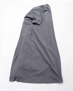 MAXOU ”Jersey SS Lounge Dress GRAY” 260514 (3)