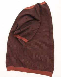 GYMMASTER ”HG Knit Border CN BROWN B”2404018 (4)