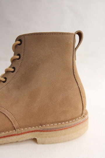 Suffolk Shoes Desert Hi Top SAND Suede (9)