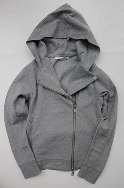 Rappeler Jersey Hooded Riders HEATHER GREY