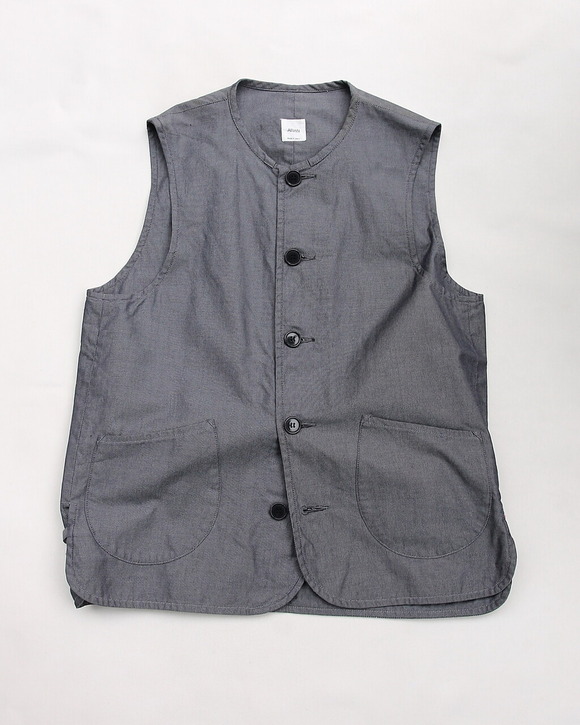 ARAN ”Vest Dungaree CHARCOAL”