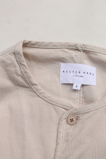 KESTIN HARE Neist Overshirt Cord WINTER WHITE (3)