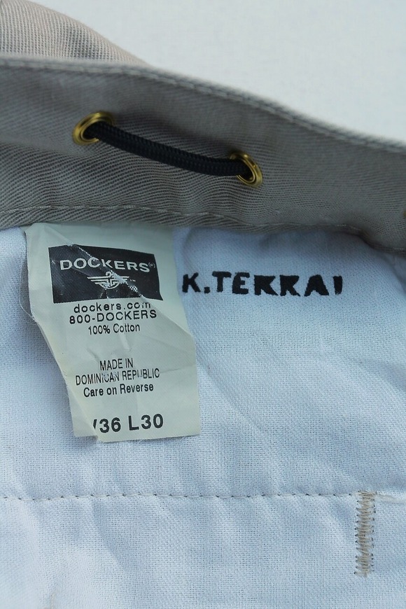 KOUHEI TERAI ”Remake Cord Pants KNAKI”240203