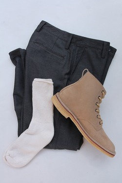 RAILROAD ”Health Trak Socks NATURAL”