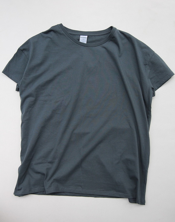 Quotidien Fine Jersey Tee Loose Fit GREY