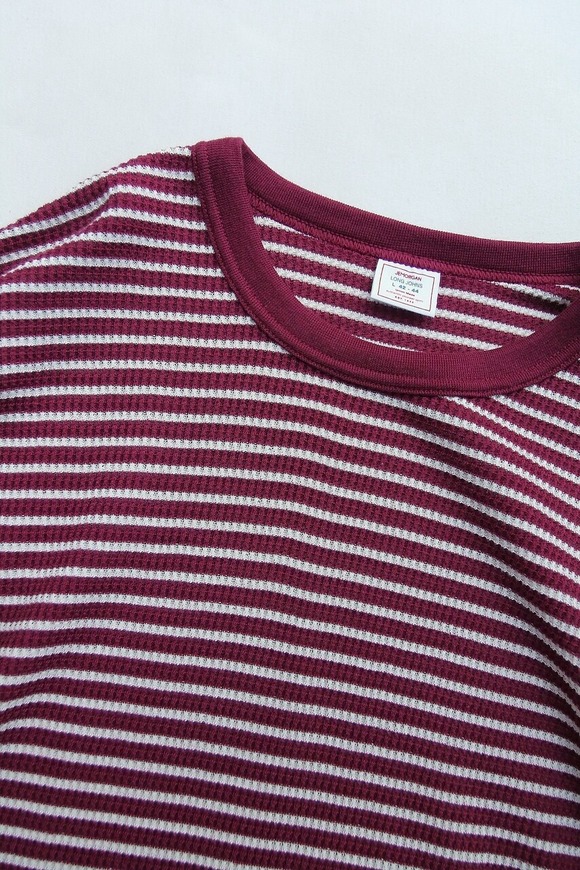 JE MORGAN ”THARMAL CN STRIPE WINE” 2310272