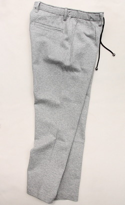 Arbre Continental Island Cotton 1P Easy Pants GREY (5)