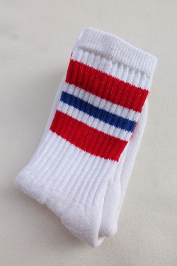 Sprint ”Line Crew Socks RED X BLUE” (2)