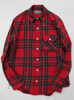 EMPIRE & SONS Work Tab Shirt Flannel Check RED Check