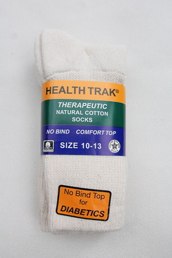 RAILROAD ”Diabetic Socks NATURAL” (2)