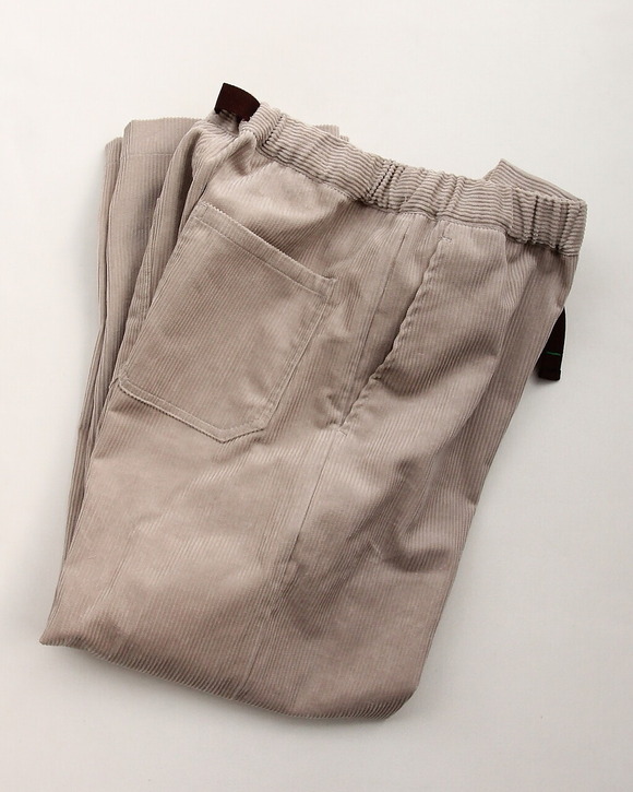 Soglia ”Cotton Dyed Corduroy Pants GRAYGE”250919