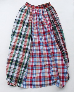 Le Ciel de Harris ”P Madras Lounge Skirt 260409