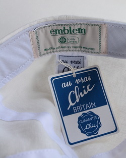 Au Vrai Chic BRITAIN ”Fold Brim BB Cap WHITE”250522 (7)