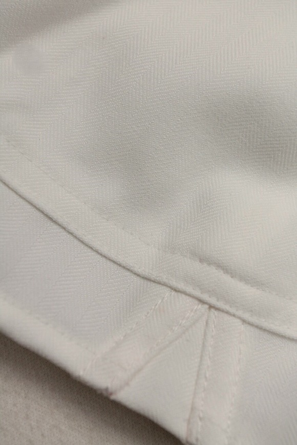 ARBRE ”Flannel Herringbone PO Shirts WHITE” 220901(2)5