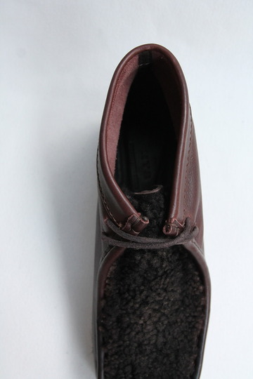 HTS Upper Sheep Skin Wallabee D BROWN (9)