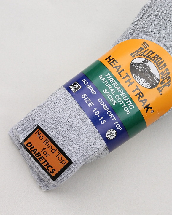 RAILROAD ”Health Trak Socks GRAY” (2)