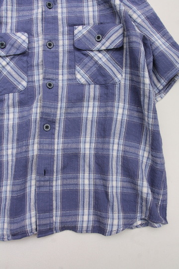 NOUN ”Wok Shirt BLUE Check” (4)