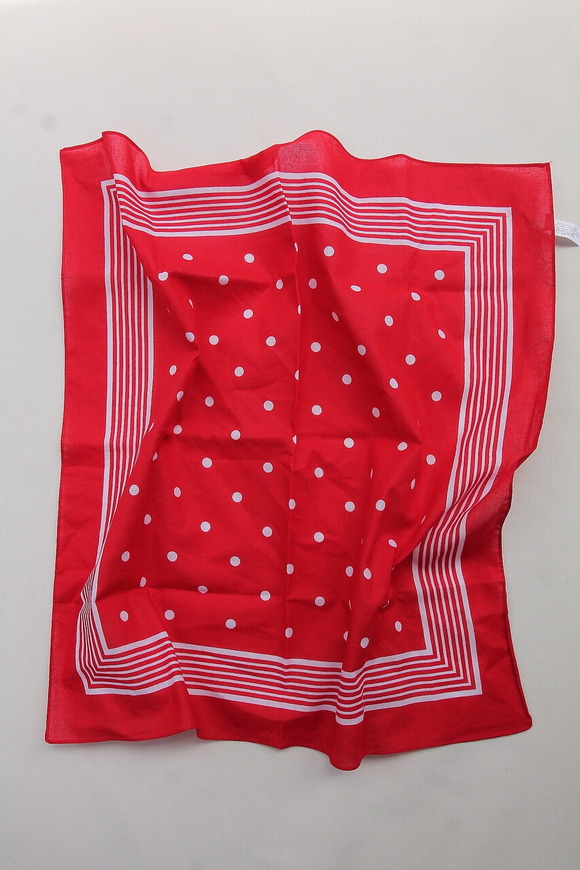 Modas ”Dots ＆ Square RED”230526