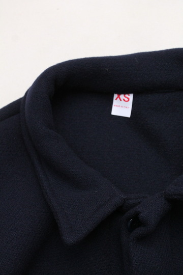 MADE IN ITALY Wool & Cashmere Work Jacket NAVY (3)