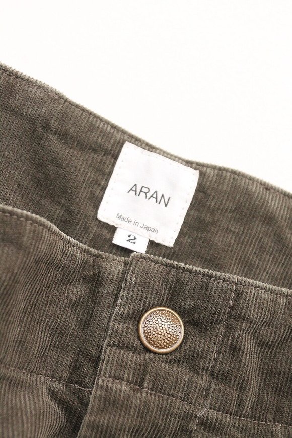 ARAN ”MCP Shorts Cord OLIVE”2