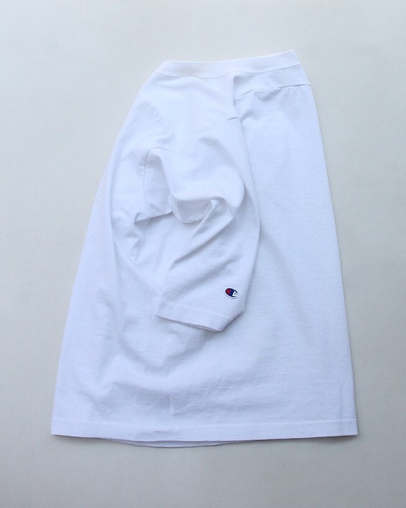 CHAMPION ”T1011 Football Tee WHITE”250619 (4)