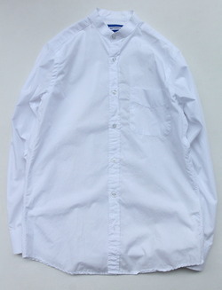 BATTERSEA Grandad Shirt WHITE