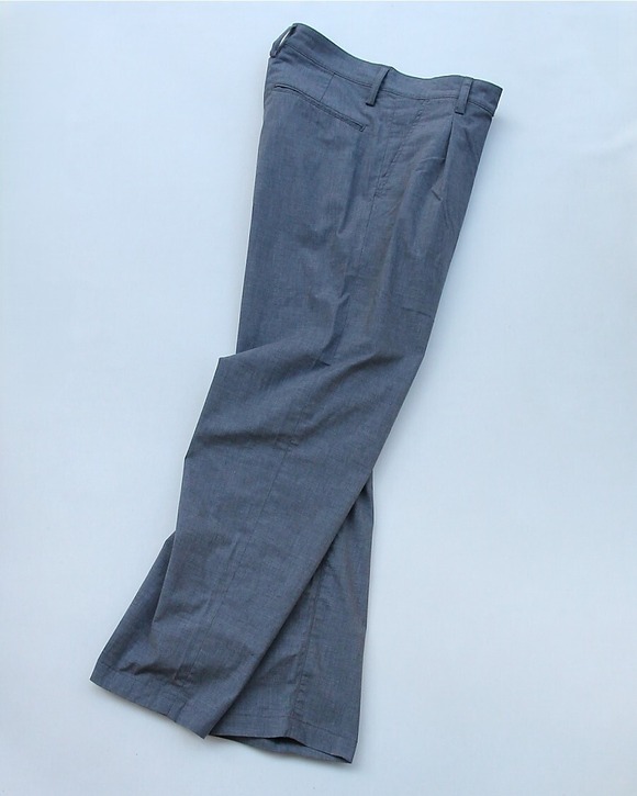 Harris ”Tuck Tapered Pants C GRAY” 260222 (5)