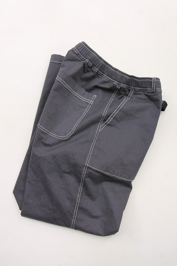 GYMMASTER ”ST Herringbone Baker Pants CHARCOAL”240924