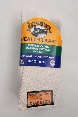 RAILROAD ”Diabetic Socks NATURAL” (3)