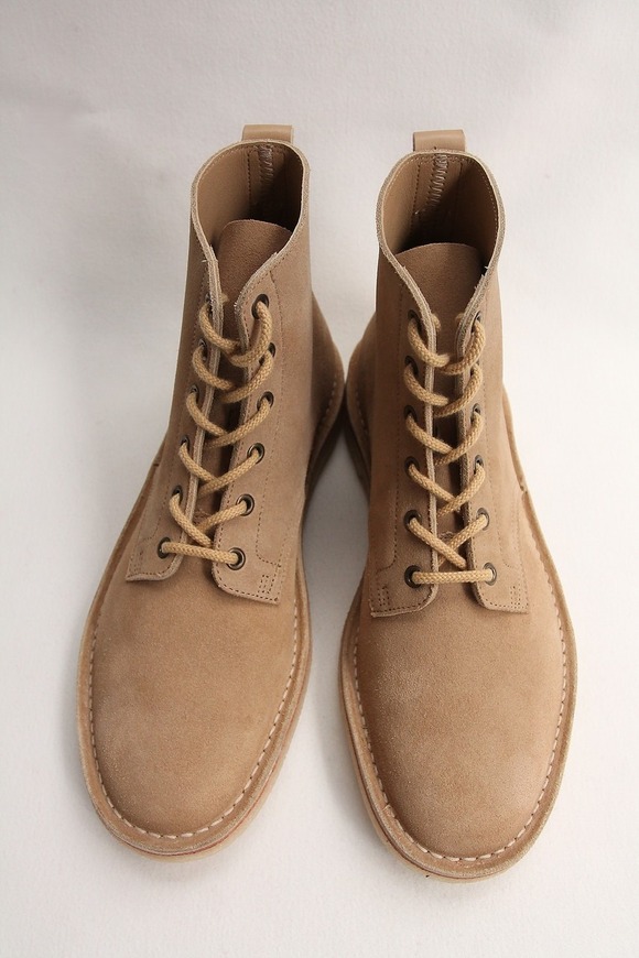 Suffolk Shoes ”Desert Hi Top SAND Suede”USB