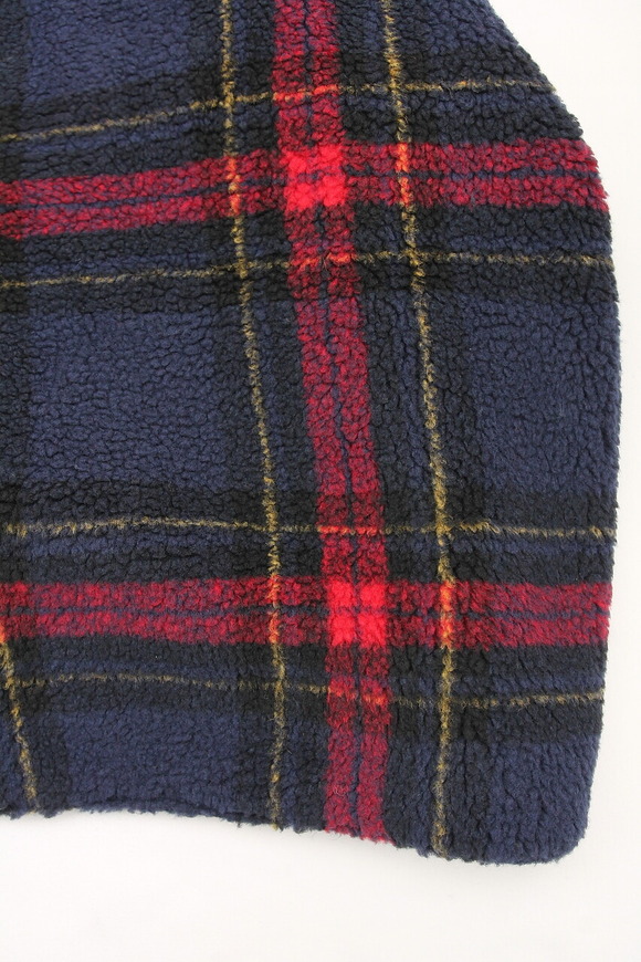 NOUN ”Vest Check RED X NAVY”250127 (3)