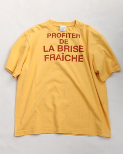 Le Ciel de Harriss ”Printed Tee PDLF YELLOW”250325