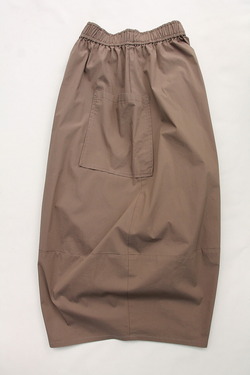 MAXOU ”Side Patch Pocket Lounge Skirt TAUPE” (3)