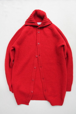 John Tulloch ”Brush Polo Cardigan TUDER” 220109