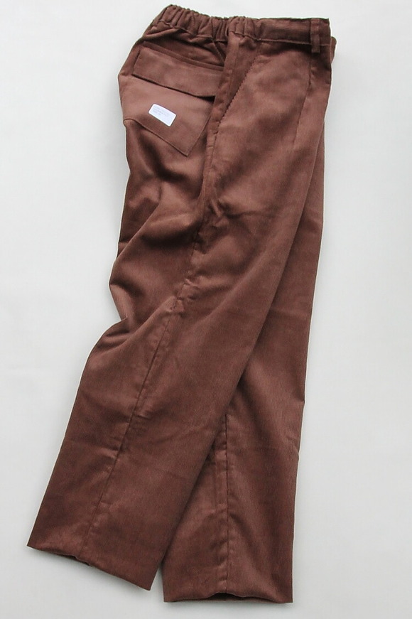 Au Brai Chic BRITAIN ”Corduroy Work Trouser R BROWN”241029 (5)