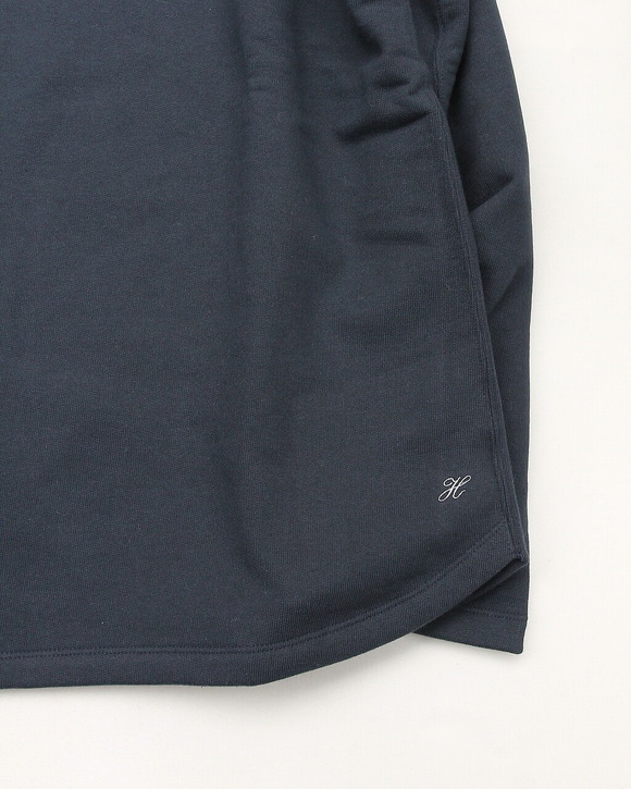 Harriss ”Boat Neck Round HEM NAVY”251016 (3)