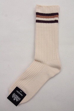 HALISON ”Organic Cotton IVY Crew Socks ENJI” (2)