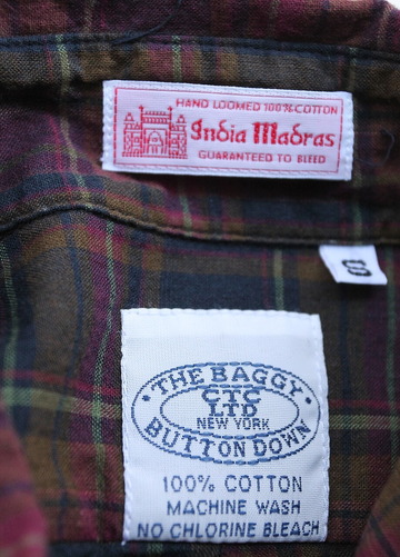 BAGGY ”Madras SS BD DARK” (6)